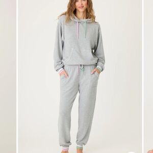 PJ SALVAGE - Peachy Party Courtside Lounge Hoodie